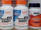 Витамин Д3, Vitamin D3 (5000 ME, 2000 ME), США / Санкт-Петербург